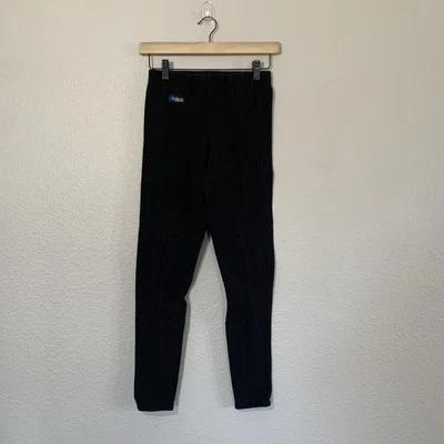 Irideon Riding Pants Women's XS Black Breeches Skinny Pull On Stretch Made  USA - Image 1 of 4