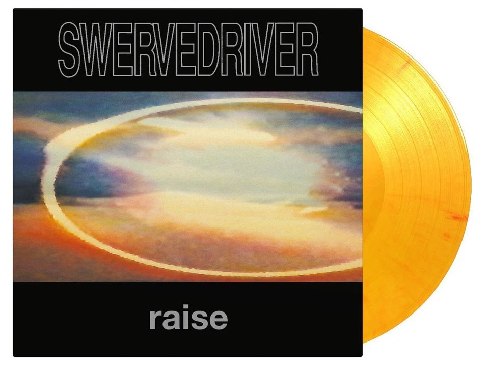 SWERVEDRIVER - Raise 2023 Dutch 180g Flaming Vinyl LP New - Image 1 of 1