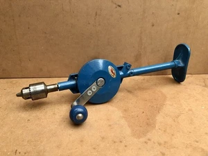 Vintage Footprint Combination Hand/ Breast Drill Nob 150A in FANTASTIC condition - Picture 1 of 12