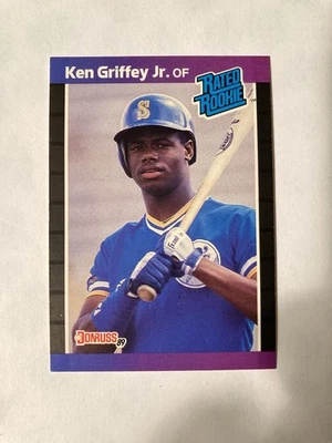 1989 Donruss Ken Griffey Jr. Rated Rookie MINT - Image 1 of 2