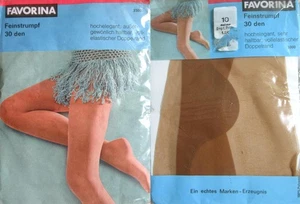1 x NYLONS - FAVORINA - MELONE - 30 DEN - 60/70er - GR. 10 - Bild 1 von 1