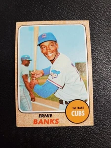 1968 Topps - Ernie Banks #355 - Excelente tarjeta - Imagen 1 de 3