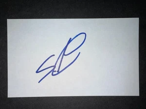 Sergio Alcántara, Tiger (2020 Debut) SIGNIERTE 3x5 Karteikarte (HS) - Bild 1 von 1