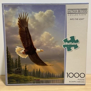 Hautman Brothers Sammlung Into the Light 1000-teiliges Puzzle Weißkopfseeadler neu versiegelt - Bild 1 von 21