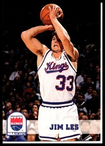 1993-94 Hoops #402 Jim Les - Bild 1 von 2