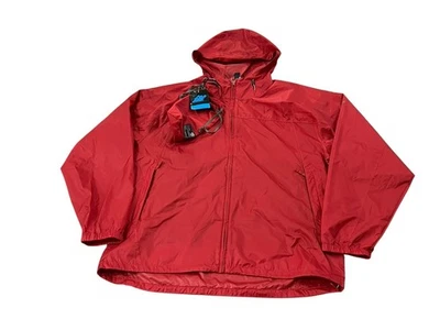 Eastern Mountain Sports EMS Stasher Jacket Mens XL Red Rain Wind Gorpcore NWT - Image 1 of 3