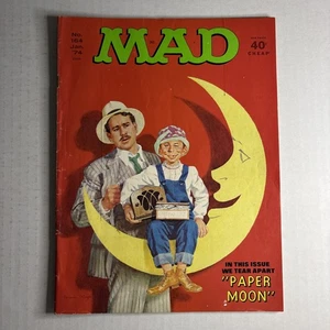 Mad Magazine #164 Jan 1974 Alfred E Neuman Kung Fool/ Paper Moon Cover VG+ - Picture 1 of 5