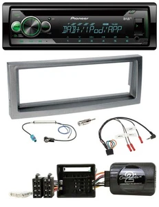 Pioneer USB MP3 DAB Lenkrad CD Autoradio für Citroen C5 ab 2005 grau-metallic - Bild 1 von 10
