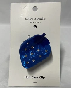 Clip de pelo Kate Spade X Target azul estrás garra de bayas - Imagen 1 de 3