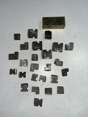 Ridgid Universal Tool Pipe Die NPT Left & Right Hand Mixed Sizes Big Lot of 32 - Image 1 of 4