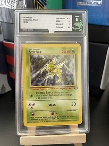 TFG 8 Scyther 26/64 - Jungle 1999 - Vintage WOTC Pokemon TCG - Rare (NM-MT)