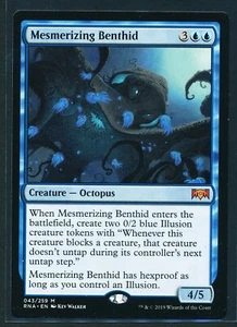 Mesmerizing Benthid - Magic MTG 2019 Allegiance di Ravnica - quasi nuovo - Foto 1 di 1