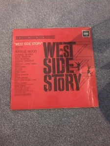 Rare WEST SIDE STORY - ORIGINAL SOUND TRACK - A CBS BPG 62058 Record Vinyl LP - Picture 1 of 2