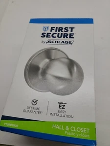 First Secure by Schlage P10RBY630 Rigsby perilla pasillo y armario - Imagen 1 de 3