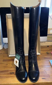 ARIAT Heritage Field Boot Women's 5.5 Medium Height Slim Calf Black - Picture 1 of 8