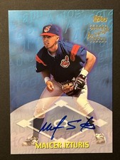 2000 Topps Traded Autograph #TTA26 Maicer Izturis Cleveland Indians/guardians