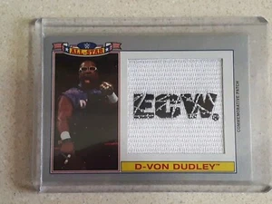 2016 Topps Heritage WWE - Commemorative All-Star Patch Silver 32/50 D-Von Dudley - Picture 1 of 7