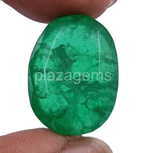 Lab-Created Certified 18Ct Oval Shape Loose Gemstone From Zambia K - Picture 1 of 5