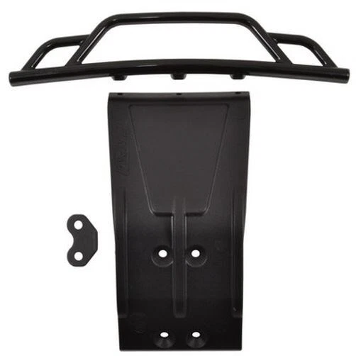 Losi Ten-SCTE Black Front Bumper & Skidplate by RPM RPM73042 - Image 1 of 1