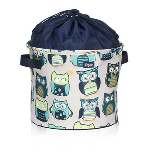 thirty-one Cinch-Top Bin Cute Owls 996A Hoos Happy NEW - Picture 1 of 5