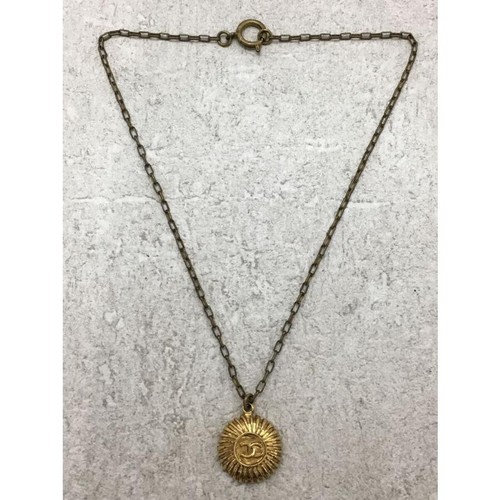 Autentica Collana CHANEL Colore Oro Accessorio Donna Marca CoCo Placcata Vintage