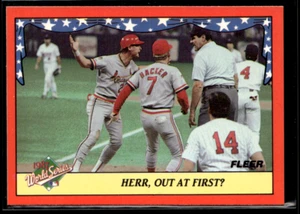 1988 Fleer World Series Glossy #10 of 12 - Picture 1 of 2
