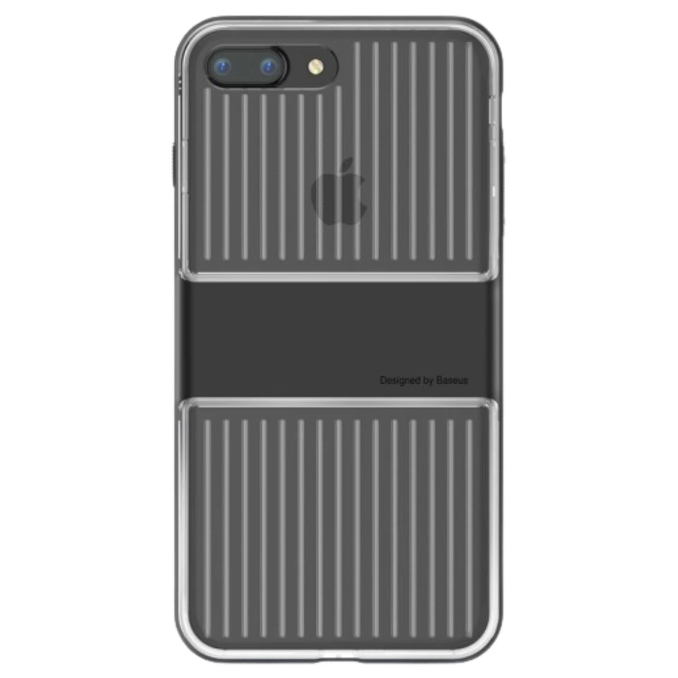 Funda Rígida Baseus Moda iPhone 6 6S 7 8 SE Transparente Antigolpes Delgada Cubierta Formal Foto 1 de 4