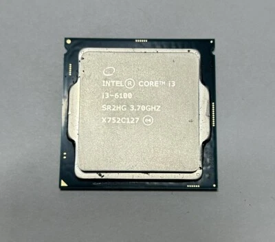 Intel Core i3-6100 - 3.70GHz Dual Core CPU Processor SR2HG - Image 1 of 2