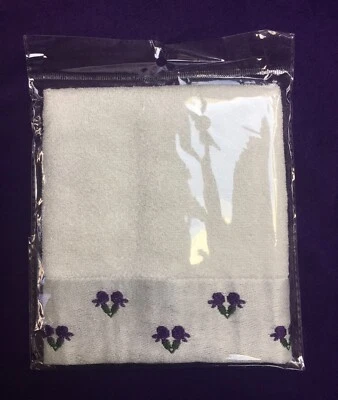 Carolina Lavender 100% Bamboo Fiber Face Towel Hand Towel Washcloth Soft - Image 1 of 4