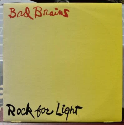 Bad Brains--Rock for Light--Vinyl Album LP  JEM Records PVC 8917 1983  VG++/VG Foto 1 de 4