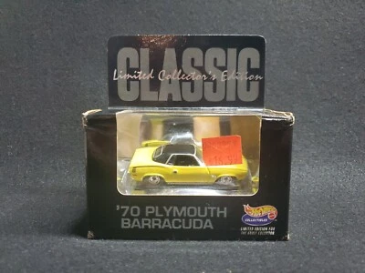 Hot Wheels Classic 70 Plymouth Barracuda Edición Limitada Coleccionista Foto 1 de 4
