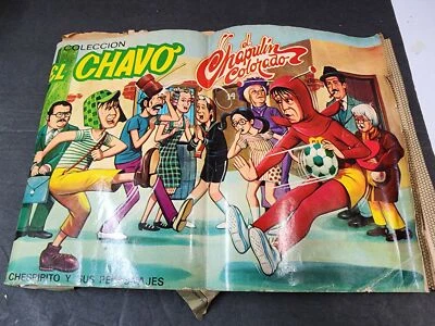 Vintage Coleccion EL CHAVO El Chapulin Colorado Chespirito Cards Stickers Album - Image 1 of 4