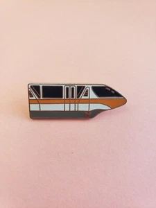 DISNEY PIN - MONORAIL ORANGE HIDDEN MICKEY 2006 - Picture 1 of 2