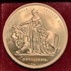 Una and the Lion Queen Victoria 1839 Historical Token William Wyon