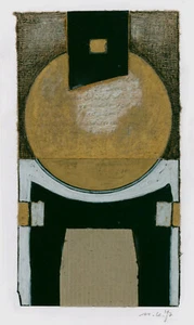 Cangrejo, Norbert (1951 Demmin, vive en Koserov/Usedom) "C 15" collage informal - Imagen 1 de 5