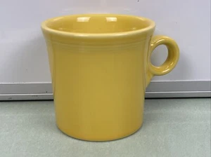 Coffee Mug Cup Fiesta Fiestaware Homer Laughlin Sunflower Yellow Ring Handle - Picture 1 of 8