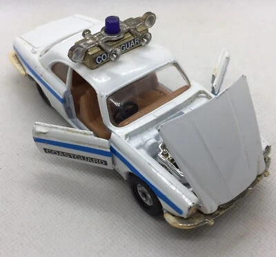 Vintage Corgi White Jaguar XJ12C Coast Guard Loose Diecast 1:34 5” - Image 1 of 4
