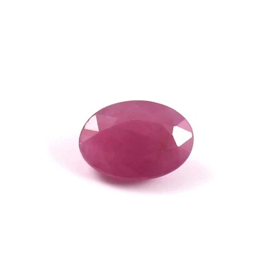AAA Quality Natural Untreated Mozambique Ruby Loose Oval Gemstone Cut 2.00 Ct - Image 1 of 4