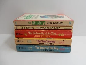 J.R.R. Tolkien Original Paperback Set "The Hobbit" and "Lord of the Rings" Trilo - Bild 1 von 17