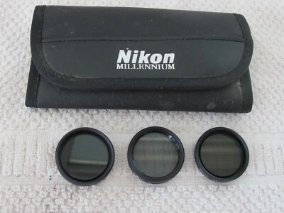 Nikon 28mm ND4 ND8 C.P.L. 3  Piece Filter Set with Carry Case - Image 1 of 3