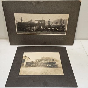 Early Lantry Railroad Train Photos, Williamsport, PA Lot of 2 - Picture 1 of 17