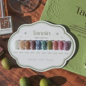 Juego de 10 colores esmalte de uñas gel brillante tanino K-Beauty - Imagen 1 de 5