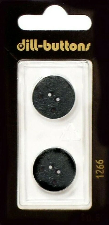 Dill Buttons ~ (1266) - 11/16" - 2 ct - Image 1 of 1