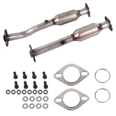 Left & Right Catalytic Converters Fits 2004-2015 Nissan Titan 5.6L 16488 16489 - Image 1 of 4