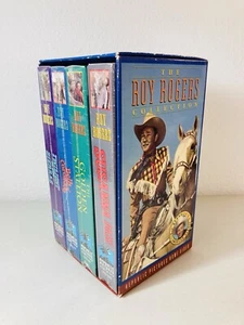 The Roy Rogers Collection - 4 VHS Movie Video Set - Western Cowboy Films - Picture 1 of 8