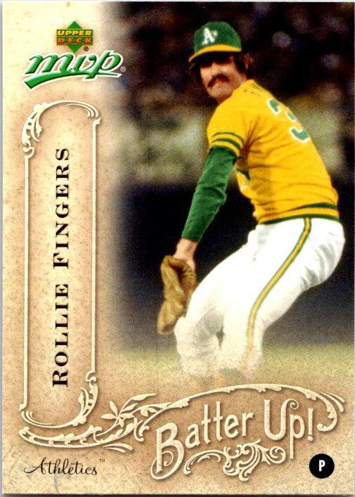 2005 Upper Deck MVP Rollie Fingers #BU-36 Oakland Athletics - Image 1 of 2