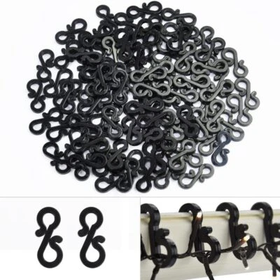 96Pcs Gutter Hanging Hooks Gutter Clips for String Lights Outdoor LED Lights UK - Image 1 of 4