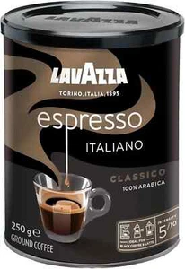 Lavazza Caffè Espresso Ground Coffee, Medium Roast, 250g free shipping world wid - Picture 1 of 7