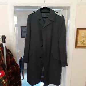 A German Military Rain Coat With Officers Airforce Shoulder Boards - Picture 1 of 7