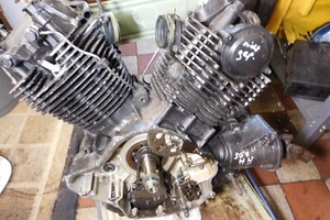 Yamaha XV 750 SE 5G5 Motor Engine ohne Anbauteile nicht geprüft ca. 65000KM - Bild 1 von 14